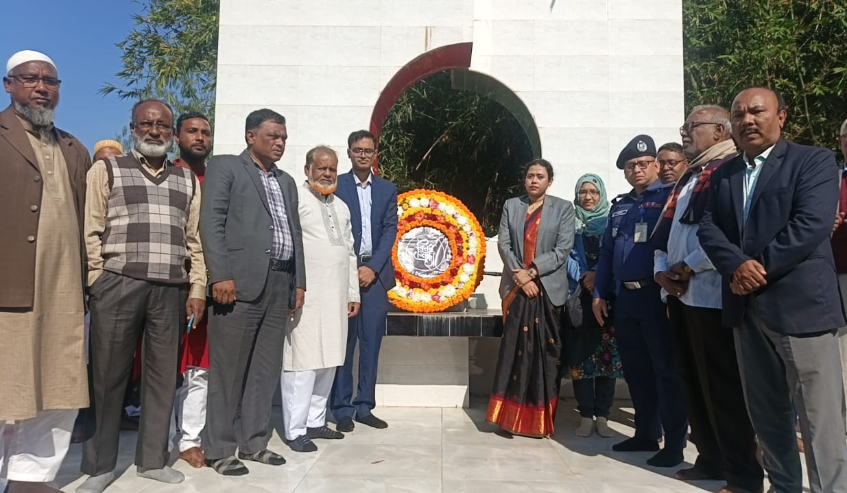 কাউনিয়ায় যথাযোগ্য মর্যাদায় শহীদ বুদ্ধিজীবী দিবস পালিত