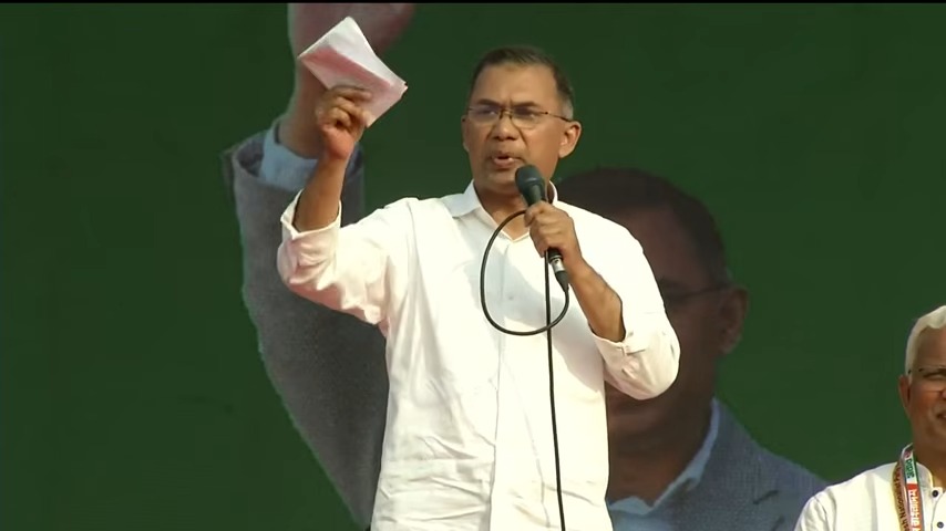 উত্তরাঞ্চলে কৃষি ও শিল্পের বিপ্লব ঘটাতে চাই : বিরামপুরে তারেক রহমান