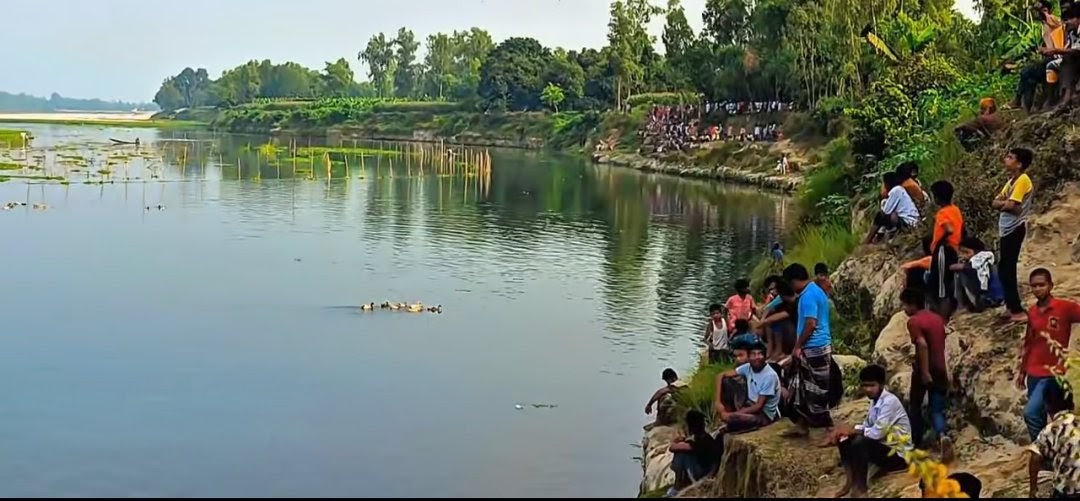 করতোয়া নদীতে ডুবে প্রাণ গেল মামাতো ফুফাতো দুই ভাইয়ের