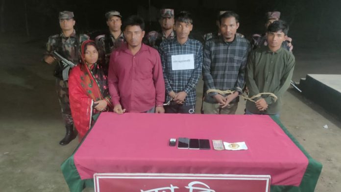 পঞ্চগড়ে ভারতে অনুপ্রবেশের চেষ্টা, ৬ বাংলাদেশি আটক