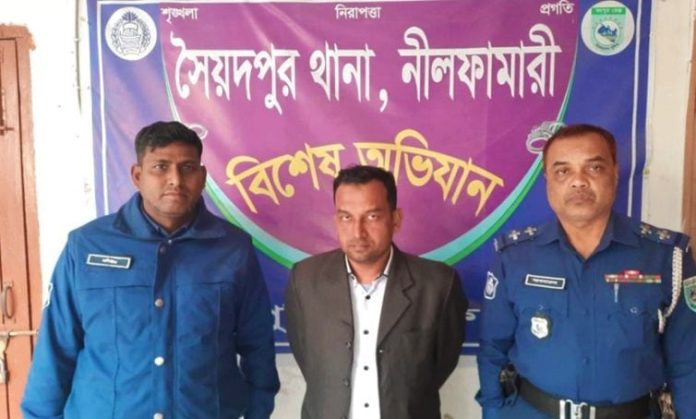 অপারেশন ডেভিল হান্ট:সৈয়দপুরে ইউপি চেয়ারম্যান গ্রেপ্তার