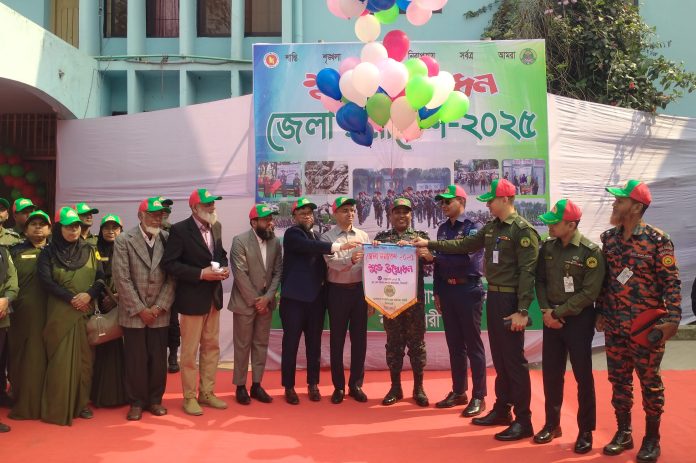 নীলফামারীতে আনসার ও গ্রাম প্রতিরক্ষা বাহিনীর জেলা সমাবেশ অনুষ্ঠিত