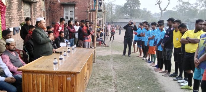 পার্বতীপুর জামায়াত যুব বিভাগের উদ্যোগে ৮ দলীয় ফুটবল টুর্নামেন্ট উদ্বোধন