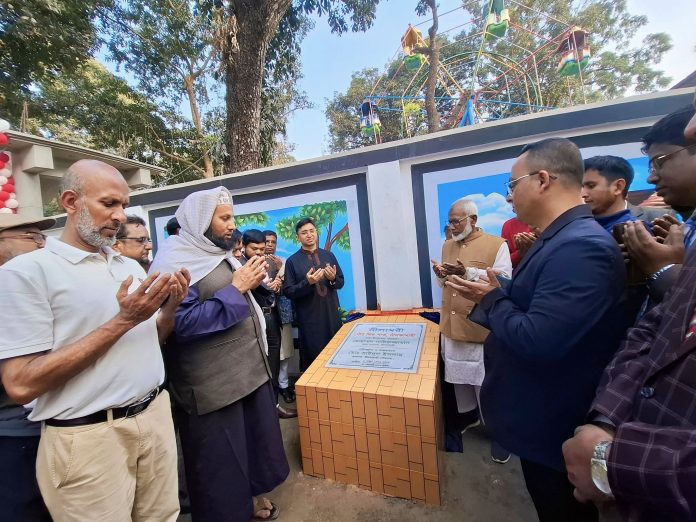 নীলফামারীতে শিশুদের জন্য উন্মুক্ত হলো নীলাম্বরী শিশুপার্ক