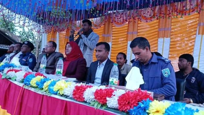 চিলমারীতে নৌ-ডাকাতি প্রতিরোধকল্পে জেলা প্রশাসন ও জেলা পুলিশের যৌথ উদ্যোগে মতবিনিময় সভা