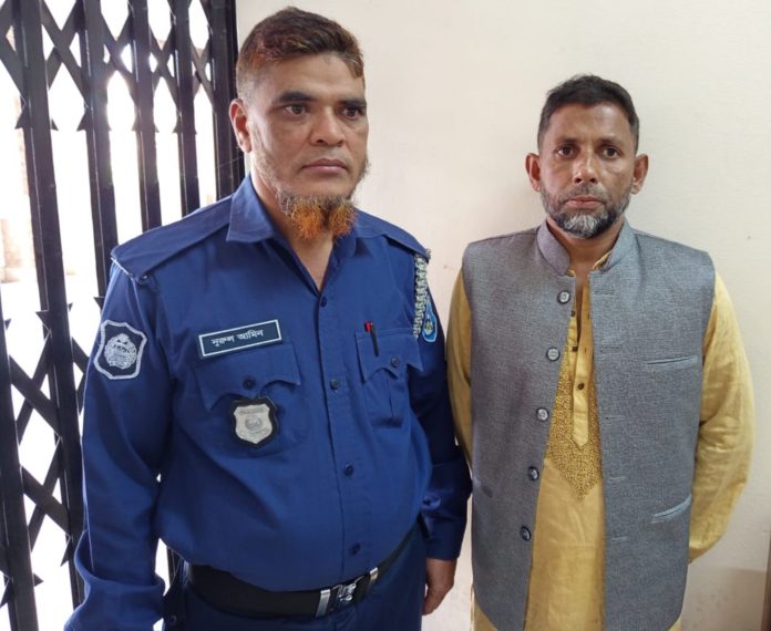 জুলাই গণঅভ্যুত্থানে ছাত্র পেটানো ইউপি চেয়ারম্যান সাঈদ কারাগারে