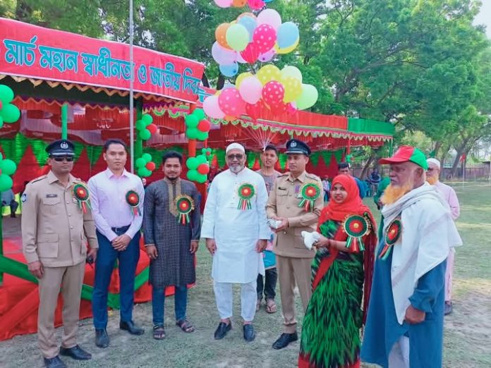 চিরিরবন্দরে যথাযোগ্য মর্যাদায় মহান জাতীয় স্বাধীনতা দিবস উদ্‌যাপন