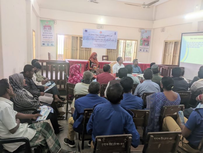 বীরগঞ্জের গ্রাম আদালত বিষয়ক কমিউনিটির মতবিনিময় সভা অনুষ্ঠিত