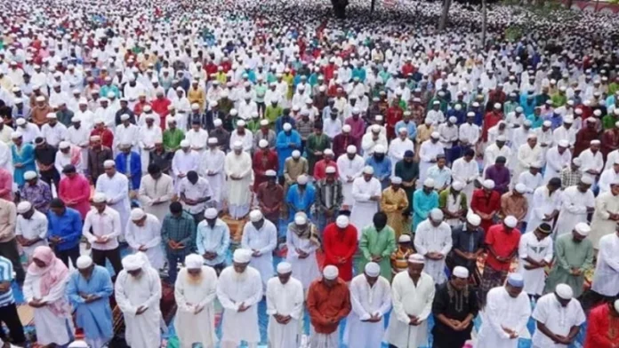 রংপুরে প্রায় ৬ হাজার ঈদগাহ ও মসজিদে ঈদের জামাত অনুষ্ঠিত
