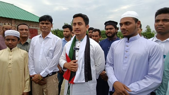গত ১৬ বছর নববর্ষে দলীয় ও বিদেশী রাষ্ট্রের প্রভাব ছিলো : পঞ্চগড়ে সারজিস আলম