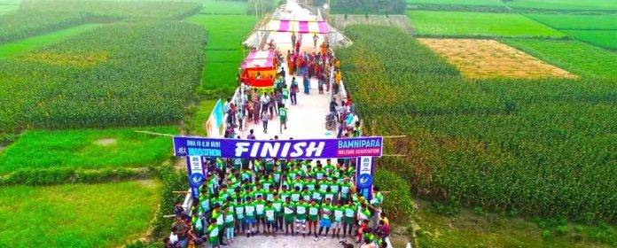 ঈদ উপলক্ষে গাইবান্ধায় মিনি ম্যারাথন অনুষ্ঠিত