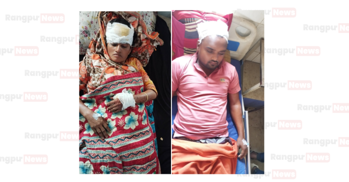 কিশোরগঞ্জে মা ও ছেলেকে বেধড়ক মারপিট