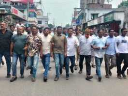 তারেক রহমানের খালাতো ভাই তুহিনের মুক্তির দাবিতে নীলফামারীতে বিএনপির বিক্ষোভ মিছিল