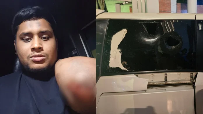 গাজীপুরে হাসনাত আব্দুল্লাহর গাড়িতে হামলা