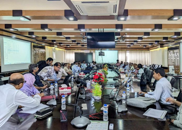 ২৪ টি গবেষণা প্রকল্প পরিদর্শনে হাবিপ্রবিতে বিজ্ঞান ও প্রযুক্তি মন্ত্রণালয়ের মনিটরিং টিম