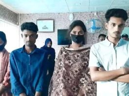 দিনাজপুরের আবাসিক হোটেলে অনৈতিক কর্মকাণ্ড, পুলিশের হাতে ৪ জন আটক
