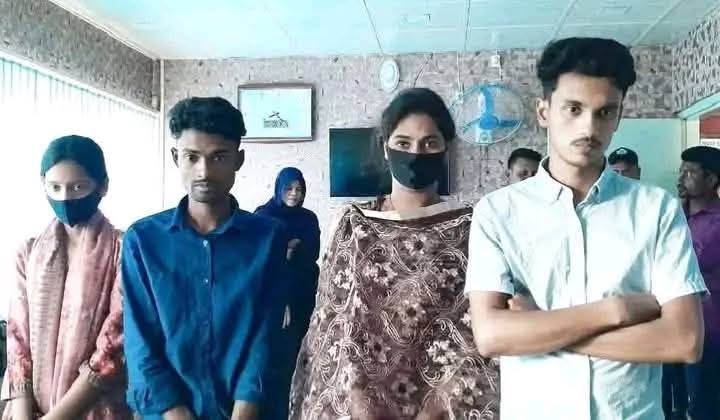 দিনাজপুরের আবাসিক হোটেলে অনৈতিক কর্মকাণ্ড, পুলিশের হাতে ৪ জন আটক