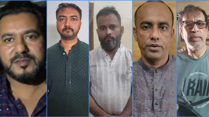 দোহার আওয়ামী লীগের সম্পাদকসহ গ্রেফতার ৫