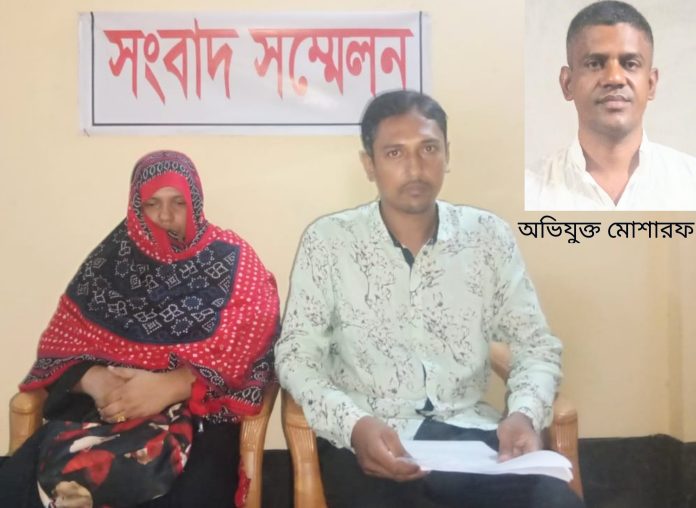 বীরগঞ্জে পাওনা টাকা ও জমি সংক্রান্ত বিবাদে ভুক্তভোগী ছোট ভাইয়ের সংবাদ সম্মেলন
