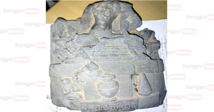 হাকিমপুর থানা পুলিশের অভিযানে মহাদেব মূর্তি উদ্ধার