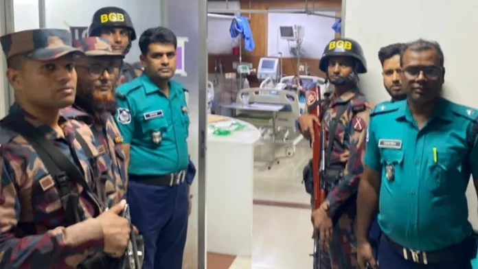 গুলিবিদ্ধ অবস্থায় অনুপ্রবেশ করা ভারতীয় চোরাকারবারি ঢাকায় আটক