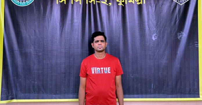 কুমিল্লায় অস্ত্রসহ যুবলীগ নেতা গ্রেফতার
