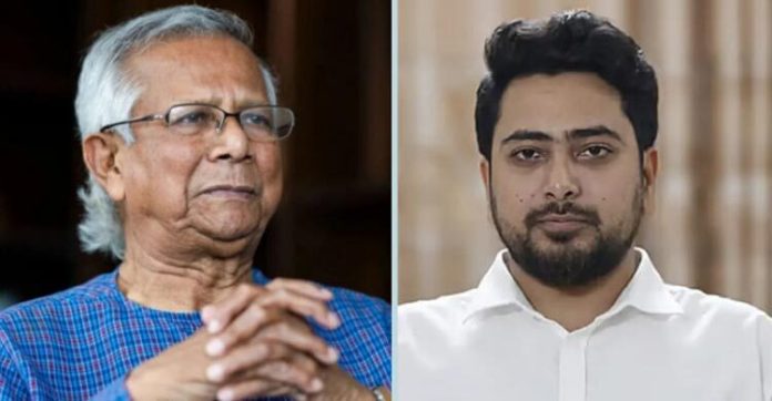 ড. ইউনূস ‘পদত্যাগের বিষয়ে ভাবছেন': নাহিদ ইসলাম