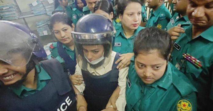 ভাটারা থানা এলাকায় হত্যাচেষ্টা মামলায় জামিন পেলেন নুসরাত ফারিয়া