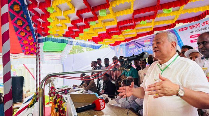 বাচ্চা পার্টিকে দল গঠনে সুবিধা দিতে নির্বাচন পেছানোর চেষ্টা: এম নাসের রহমান