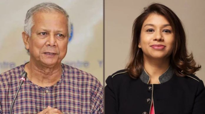 লন্ডনে ড. ইউনূসের সঙ্গে আলোচনায় বসতে চান টিউলিপ