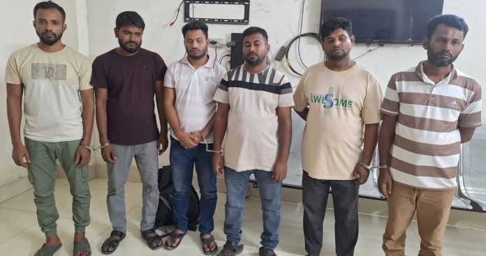 গাইবান্ধায় ডাকাতির প্রস্তুতিকালে আন্তঃজেলা ডাকাতদলের ৬ সদস্য গ্রেফতার