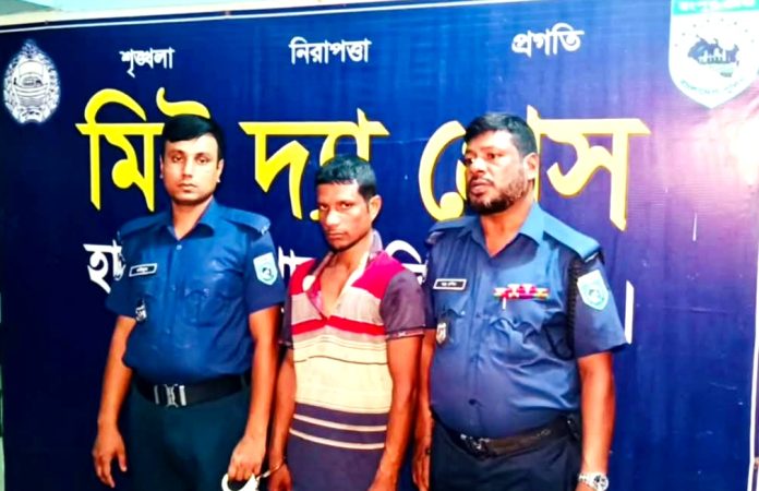 হিলিতে শিশুকে ধর্ষণ চেষ্টার অভিযোগে যুবক আটক