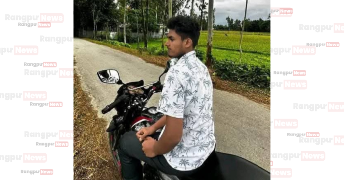 চিলমারীতে মোটরসাইকেল দুর্ঘটনায় কিশোরের মৃত্যু