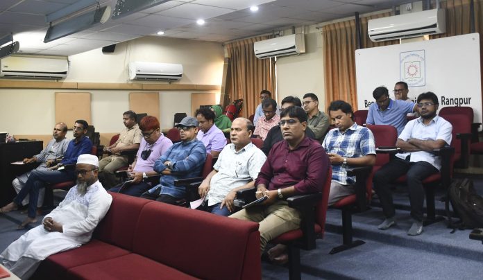 বেরোবিতে ‘প্রোপোজাল রাইটিং ফর ন্যাশনাল এন্ড ইন্টারন্যাশনাল গ্রান্টস’ শীর্ষক কর্মশালা অনুষ্ঠিত