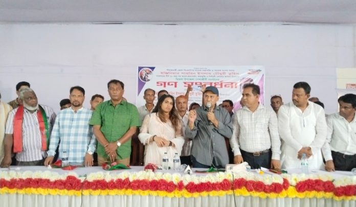 ডিমলায় সাবেক সাংসদ তুহিনকে গণ সংবর্ধনা প্রদান