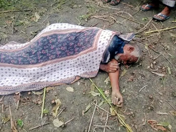 খানসামায় পাটক্ষেত থেকে ব্যবসায়ীর লাশ উদ্ধার