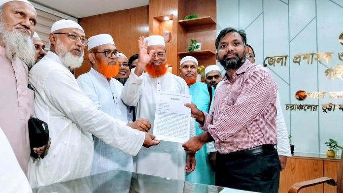 গোবিন্দগঞ্জে ইপিজেড বাস্তবায়নের দাবীতে প্রধান উপদেষ্টা বরাবর স্মারক লিপি প্রদান