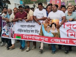 সারাদেশে আইনশৃঙ্খলা পরিস্থিতির অবনতির প্রতিবাদে দিনাজপুর জেলা যুবদলের বিক্ষোভ মিছিল ও প্রতিবাদ সমাবেশ