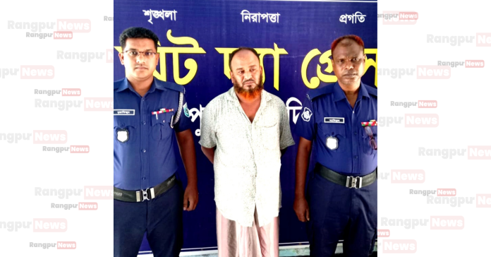 হাকিমপুর থানা পুলিশের অভিযানে একজন গ্রেফতার